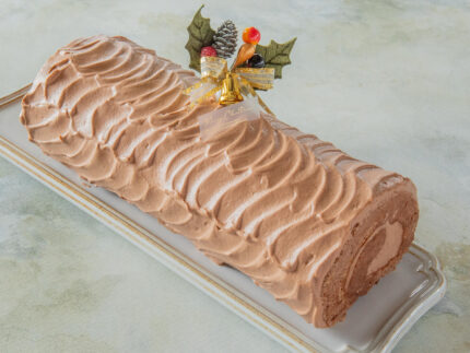 チョコレートのロールケーキ