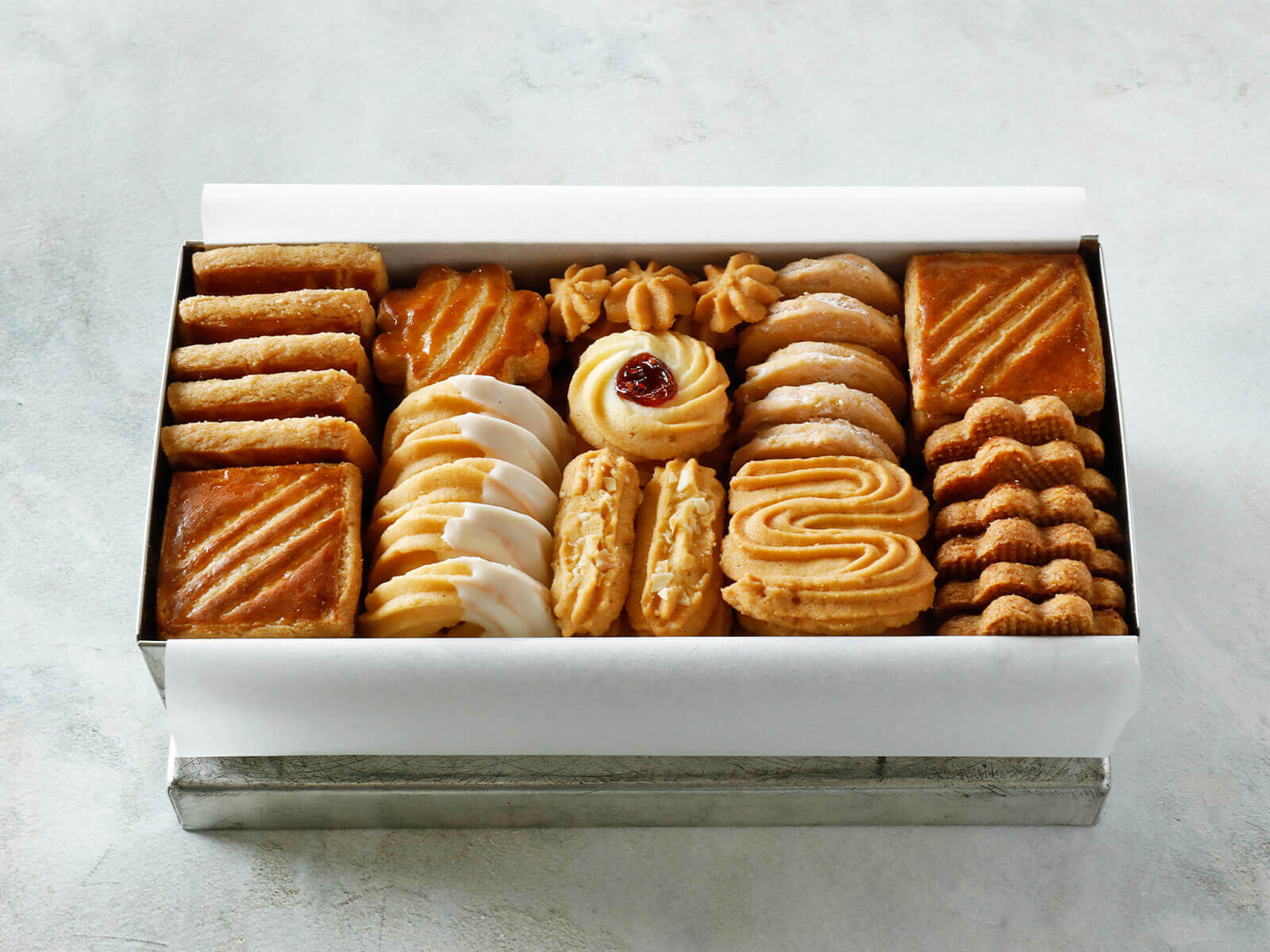 2種類の生地から作るサブレ