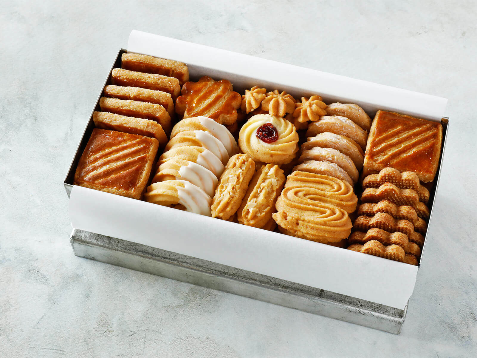 2種類の生地から作るサブレ