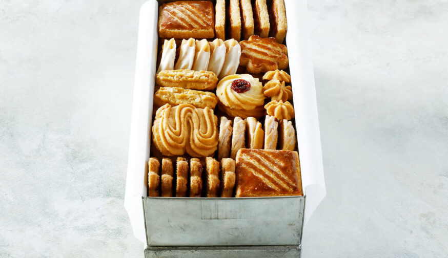 2種類の生地から作るサブレ