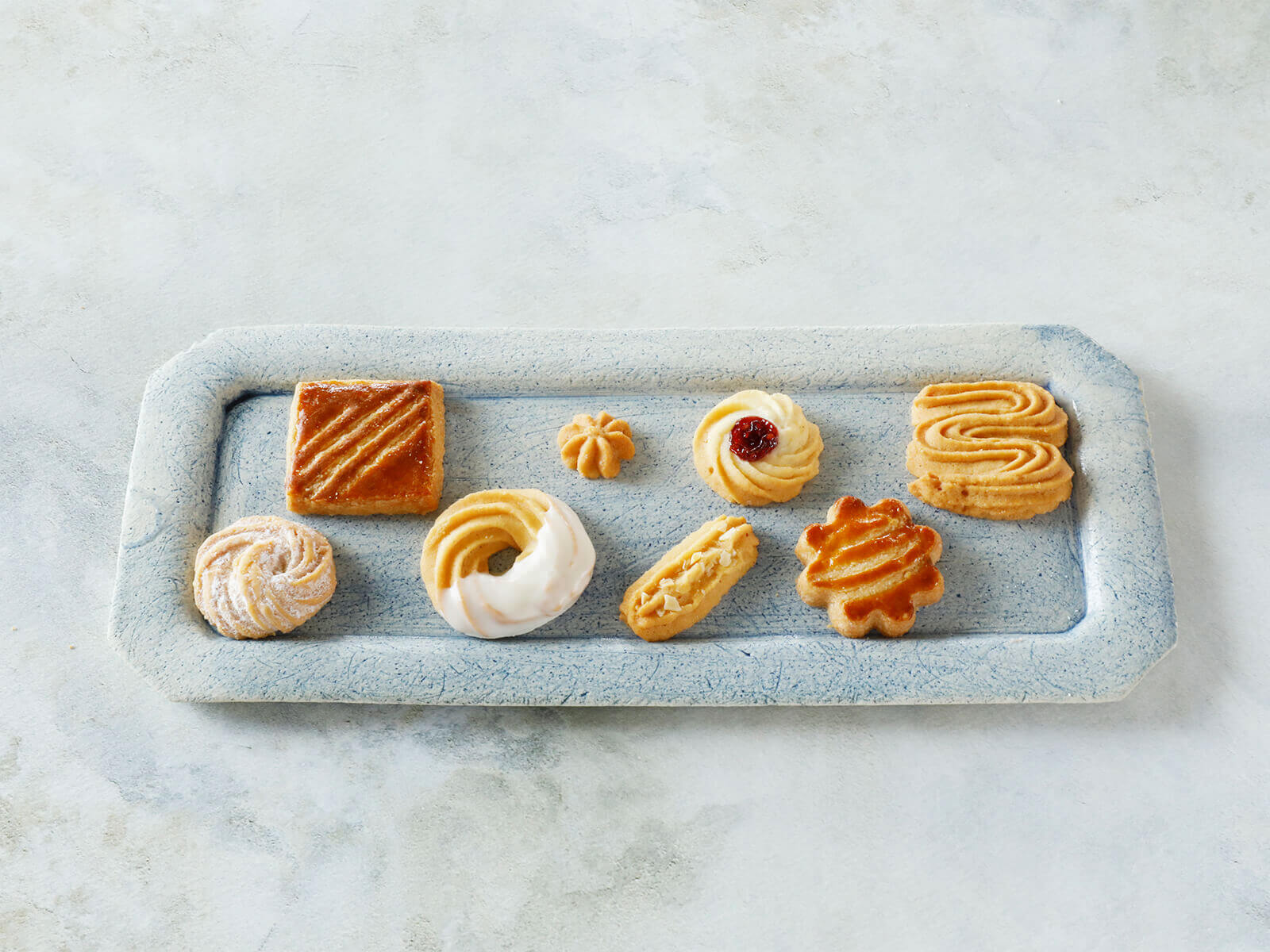 2種類の生地から作るサブレ