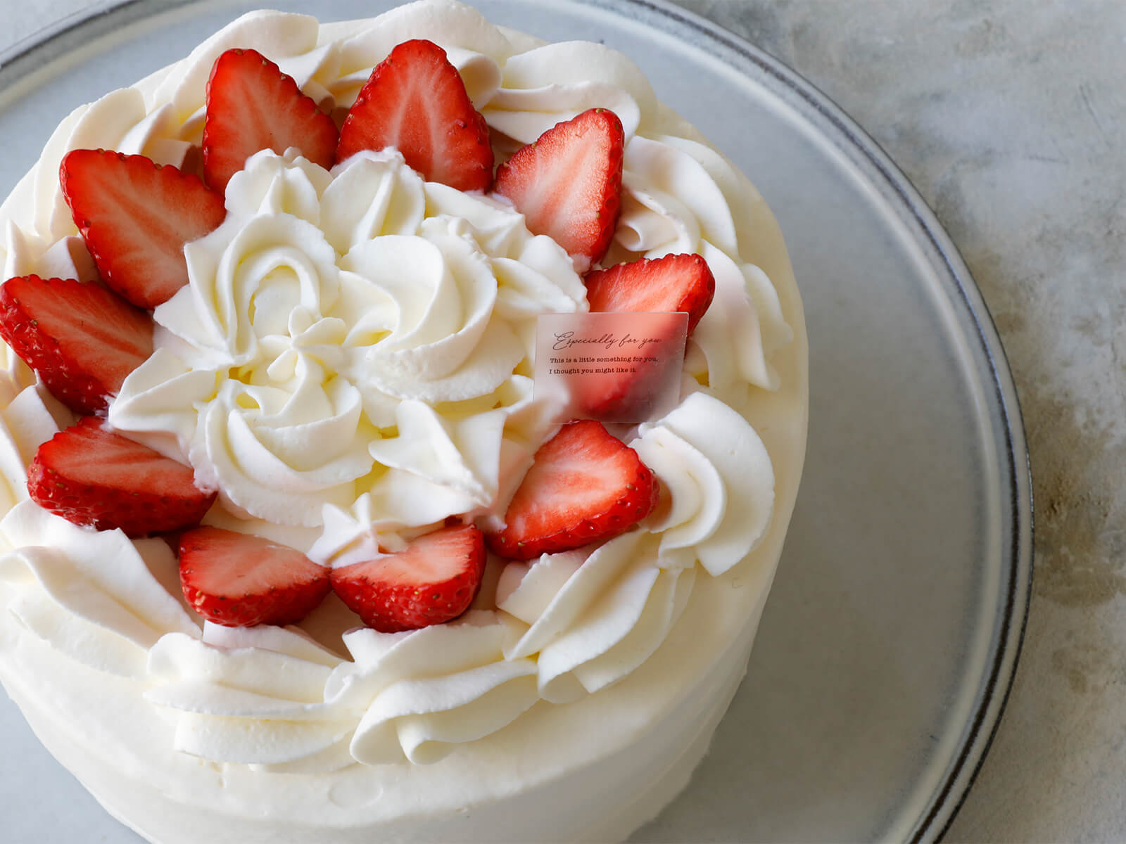 いちごのショートケーキ