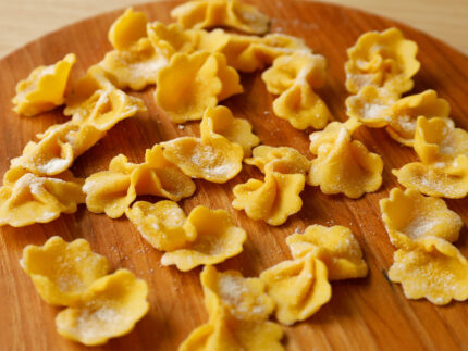 春の生パスタ作り